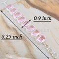 Ebay Hot Sale Cheap Silver 925 Bracelet Wholesale Pink Topaz 3