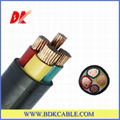 NYY 3+1 cores PVC insulated PVC sheathed Power Cable