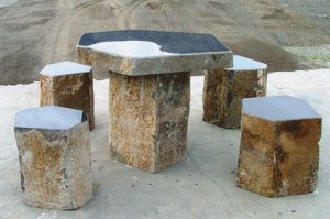 basalt bench