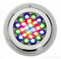 Wholesale 18W RGB led pool lamp waterproof IP68 12V 4