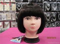 Pretty Ladies Hairpieces Womens Black Short Wigs 2