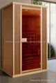 Red cedar infrared sauna room