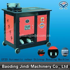 Automatic rebar stirrup bending machine