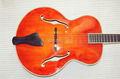 Wholesale fully handmade jazz guitar with solid 1