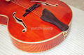 Wholesale fully handmade jazz guitar with solid 4