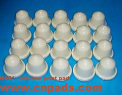 Producing pad printing silicone rubber