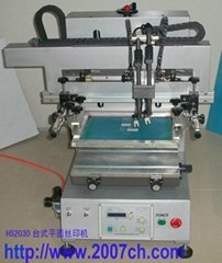 Producing screen print machine 