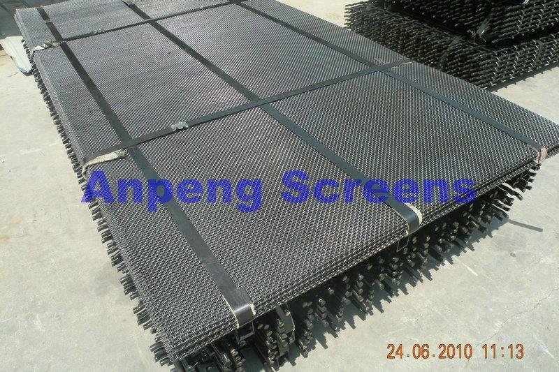 Crimped Wire Mesh( 65 Mn)-Vibrating Screen Mesh 2