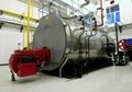 Oil-fired steam boiler