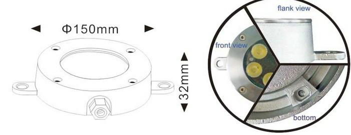 6w led pool light 2