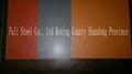 Color coated steel plates