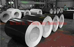 Color coated steel plates