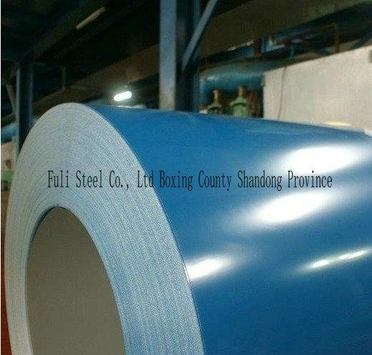 Color coated steel plates