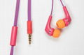 flat cable  earphone