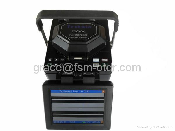 Small lightweight fiber splicer TCW-605 2