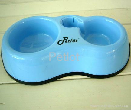 Twins Intelligent Food & Water Pet Bowl (Non-Slip) 3