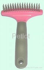 Pet Grooming Rake Comb