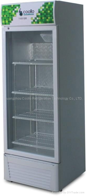 Upright Display Chiller Cooler Refrigerator Display Showcase 1 Door LC-200F 