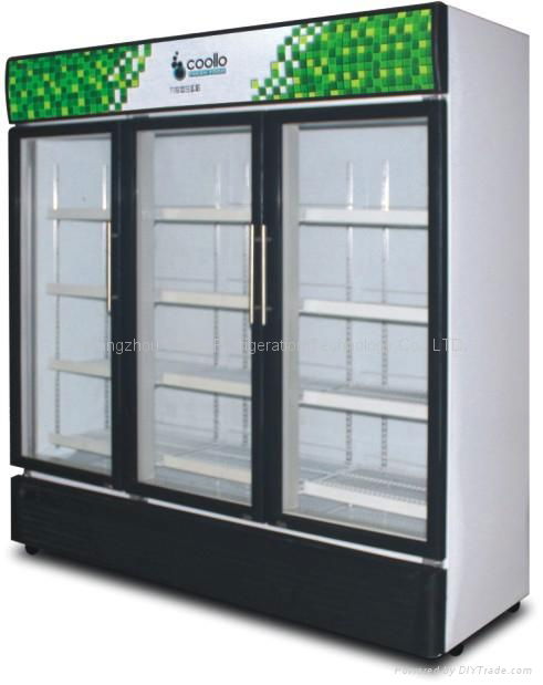 Upright Display Chiller Cooler Refrigerator Upright Display Showcase LC-1800F 