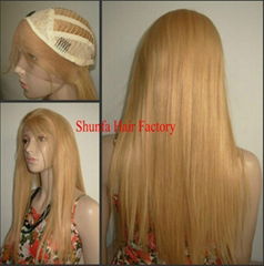 Human hair lace front