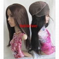 Silk straight lace hair wigs