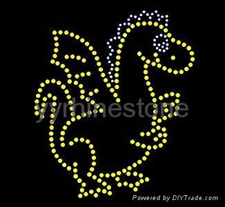 Animal/ Paw rhinestone transfer