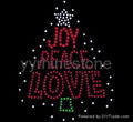 Christmas rhinestone transfer 3