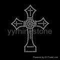 Cross rhinestone transfer