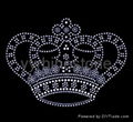 Crown rhinestone transfer 1