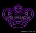 Crown rhinestone transfer 2