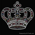 Crown rhinestone transfer 3