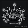 Crown rhinestone transfer 4