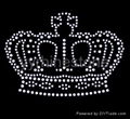 Crown rhinestone transfer 5