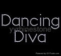 Dance rhinestone transfer 3