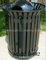 outdoor litter bins/stainless steel trash can