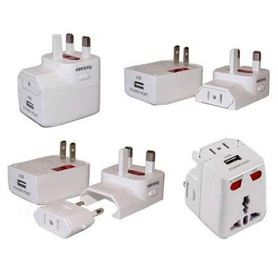 Universal Travel Adaptor With USB 2