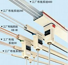 不定点式固定供电电轨