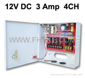 12v 3a 4CH CCTV Power Supply