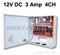 12v 3a 4CH CCTV Power Supply