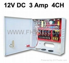 12v 3a 4CH CCTV Power Supply