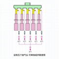 vertical teflon water circulating multi-purpose vacuum pump 2