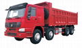 Sinotruck HOWO 380HP 8*4 Dump Truck/Tipper (ZZ3257N3447C) 5