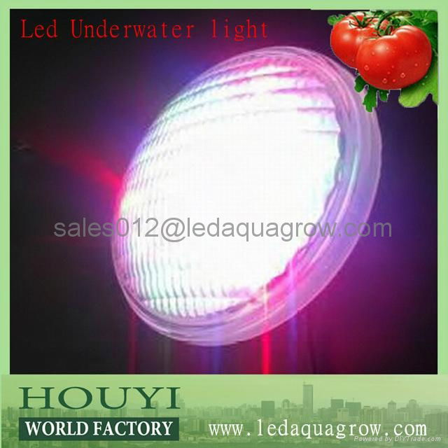  3W high bright 80lm/w led underwater light remote controlled with RGB shift 4