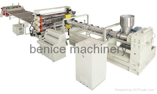 PS sheet production line