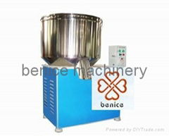 Plastics hot and cold mixer unit