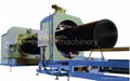 Large diameter HDPE water supply and gas supply pipe extrusion line 1