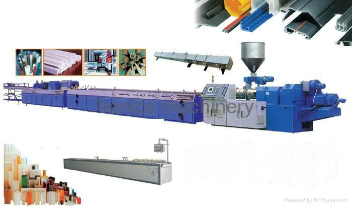 PVC WPC profile production line