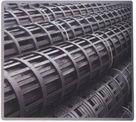 Steel plastic complex geogrid