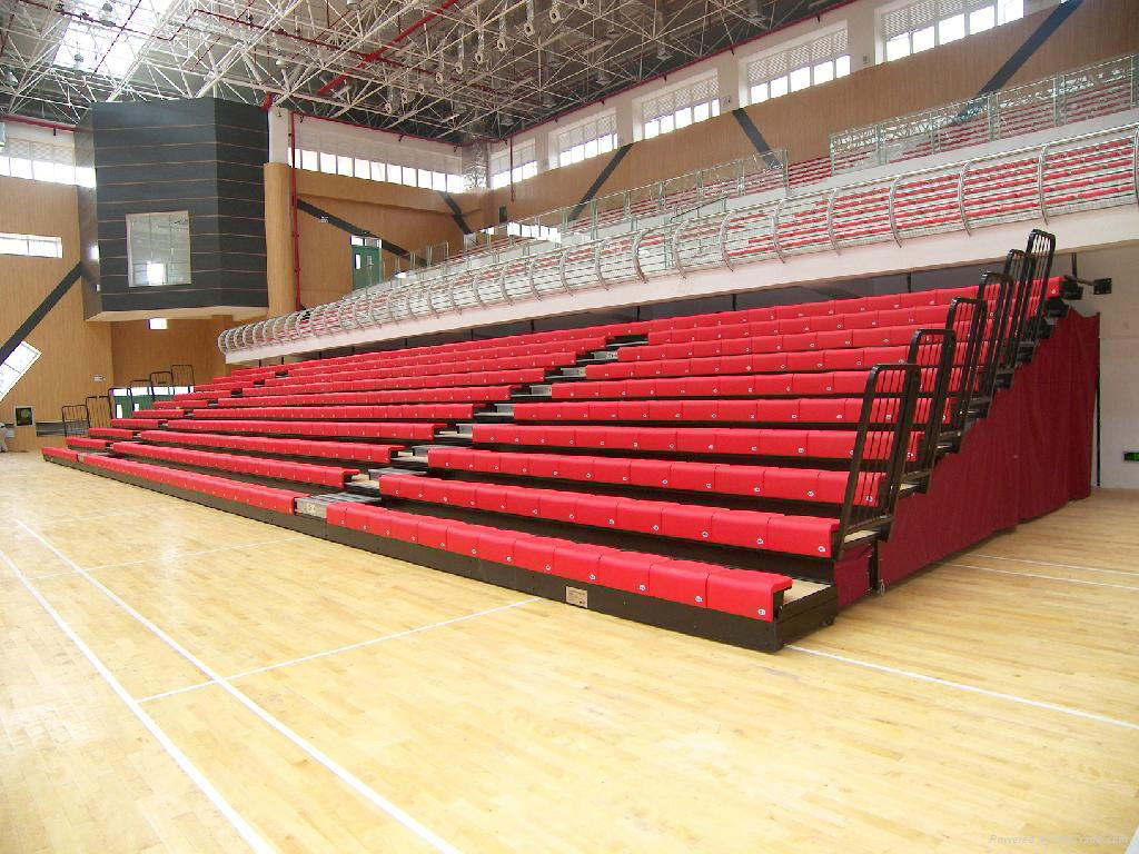 Vogue telescopic seating retractable seating tribune 5