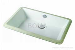 CUPC Ceramic Undermount Sink BMU-036